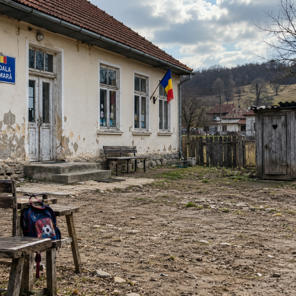 Risc uriaș de abandon școlar pentru copiii din mediul rural chiar din timpul ciclului primar. Profesorii se schimbă, rezultatele sunt slabe și eșecul școlar e frecvent