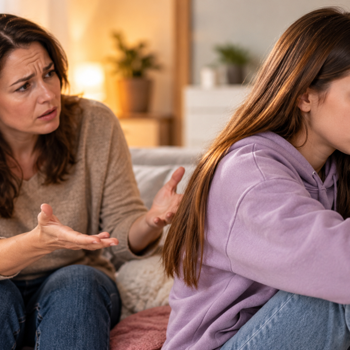 Momentul în care realizezi că nu mai ești centrul universului copilului tău, panică totală! Cum se schimbă relația părinte–copil odată cu adolescența