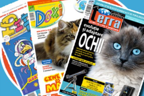 Au aparut revistele Terra Magazin, Doxi si Pipo de mai!
