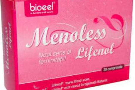 Scapa de disconfortul menopauzei cu Menoless Lifenol - noul sens al feminitatii