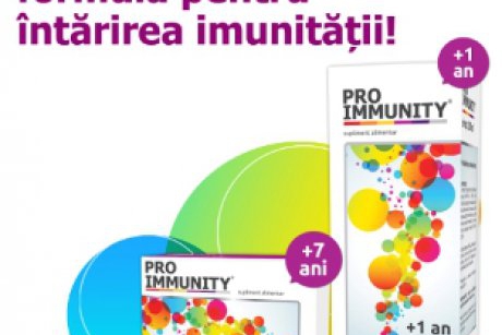 Proimmunity - cea mai complexa formula pentru intarirea imunitatii