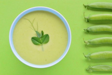 Supa crema de fasole verde si cartofi