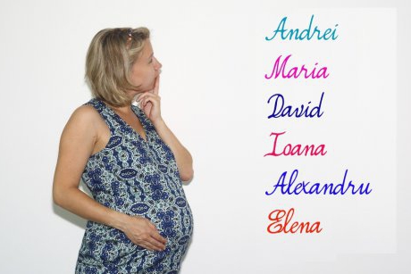 Topul numelor alese de parintii din Romania pentru nou-nascutii din 2013