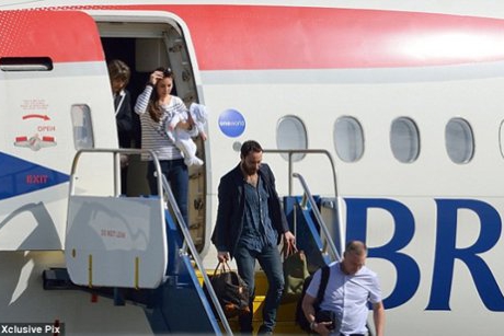 Kate Middleton si printul George in vacanta in Caraibe