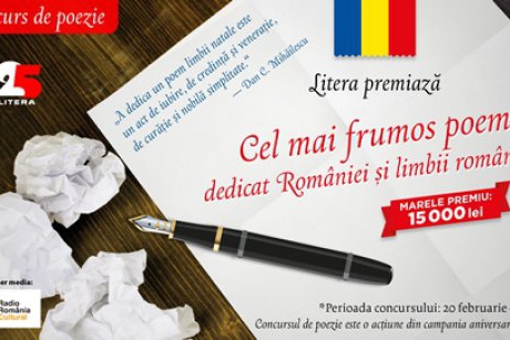 Litera premiaza cel mai frumos poem dedicat Romaniei si limbii romane!