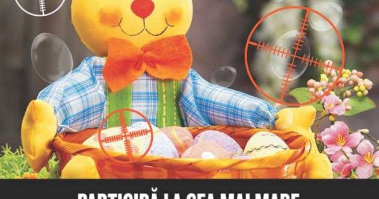 Ploiesti Shopping City se pregateste de Paste: Vanatoarea de oua, spectacol marca Palatul Copiilor si Targul de turism Expo Vacanta