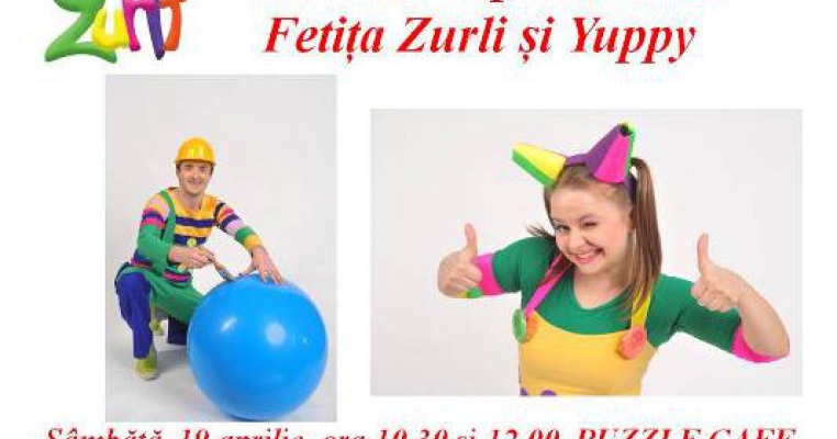 Fetita Zurli si Yuppy va invita la Atelierul oualor vopsite Zurli