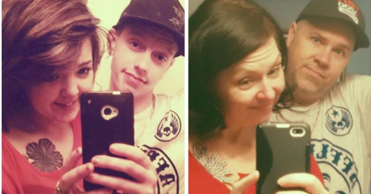 Reactia amuzanta a unor parinti la selfie-ul postat de fiul lor pe Facebook