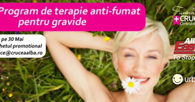 Primul Program de Terapie Antifumat pentru Gravide, metoda Allen Carr Easyway din Romania