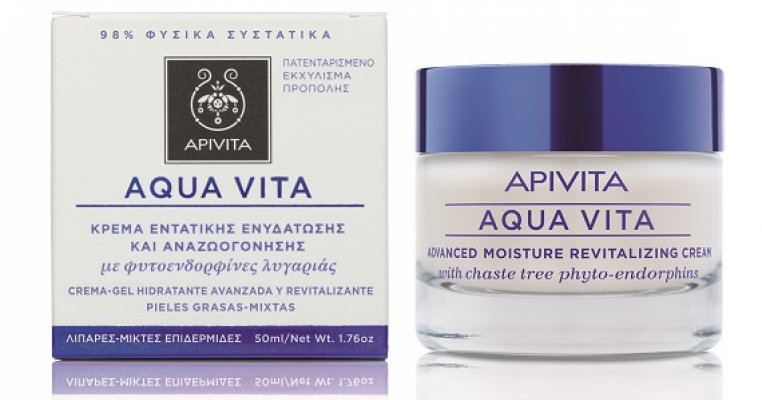 Apivita prezinta noua gama de creme pentru ten, Aqua Vita