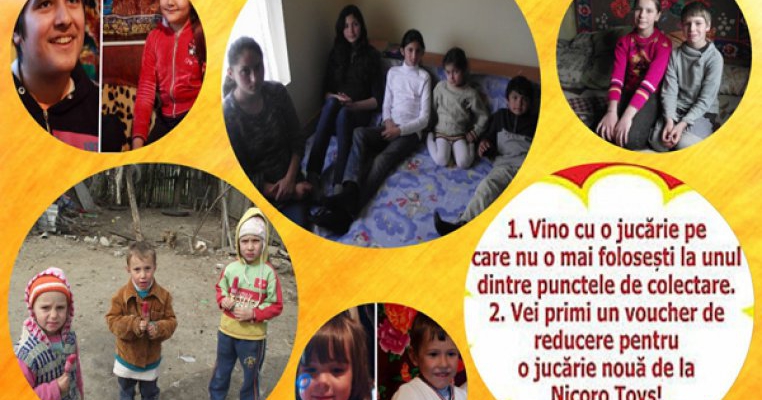 De 1 iunie, imparte bucuria jucariilor!