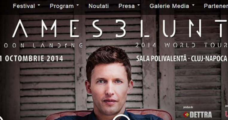 Festivalul International de Muzica si Arta Transilvania – TiMAF 2014 anunta punerea in vanzare a biletelor pentru concertul James Blunt