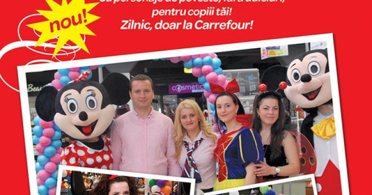 Casa Familiei, o casa de marcat prioritara pentru familii, disponibila in hipermarketurile Carrefour