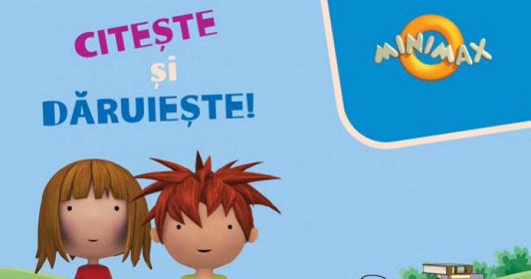 Minimax incheie campania "Citeste si daruieste!" in cadrul unui eveniment fabulos        