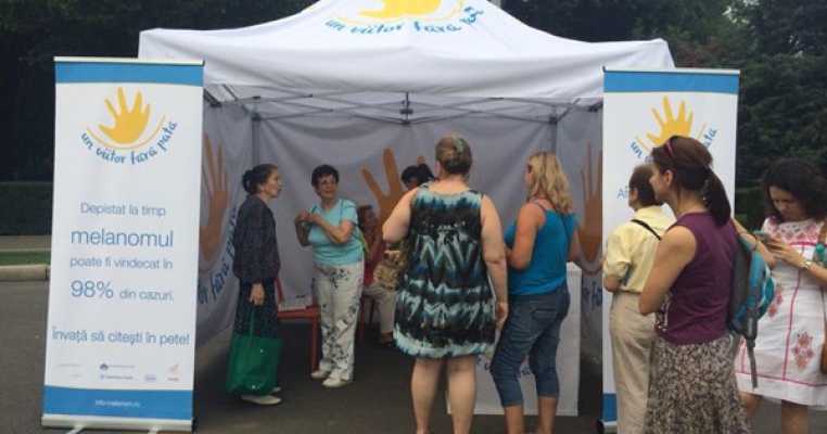 Campania ”Un viitor fara pata” prezenta la Via Sport