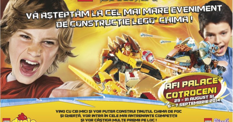 Primul eveniment LEGO® Chima din Romania,  in AFI Palace Cotroceni