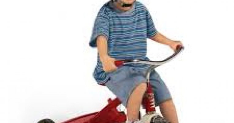 La plimbare cu tricicleta
