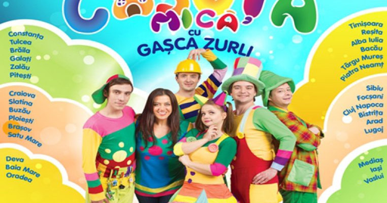 Gasca Zurli si “Un parinte mai bun” prezinta Turneul National “AM O CASUTA MICA”