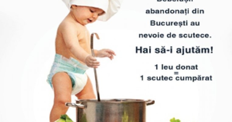 Bebelusii abandonati din Bucuresti au nevoie de scutece