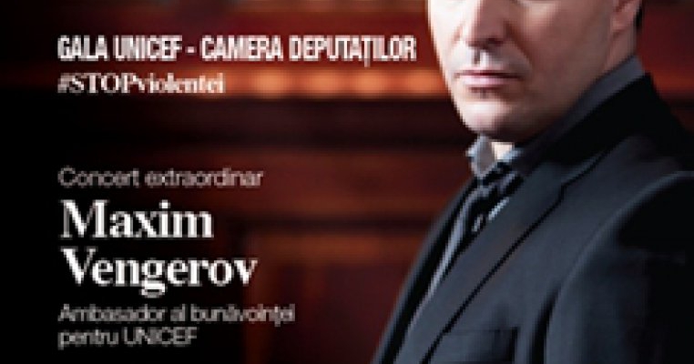 Maxim Vengerov va concerta la Gala UNICEF - Camera Deputatilor 2014  
