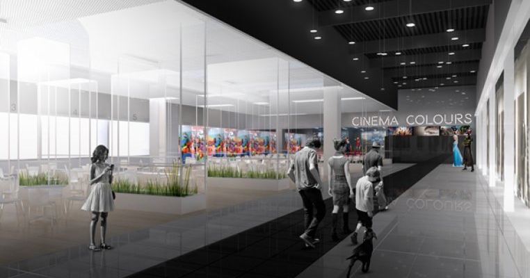 Promenada Mall Focsani anunta deschiderea cinematografului COLOURS la sfarsitul anului