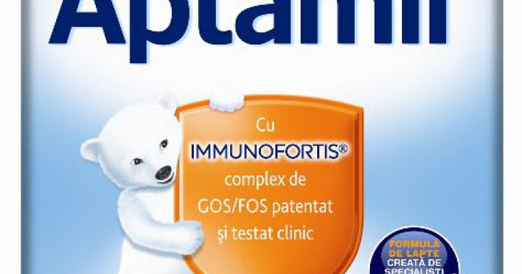 Noua formula de lapte de continuare pentru sugari: Aptamil 3