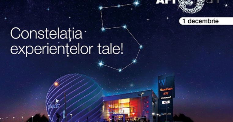 AFI Palace Cotroceni sarbatoreste cu mult fast 5 ani pe piata din Romania