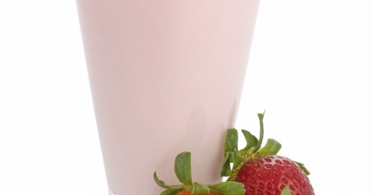 Shake cu ananas si capsuni