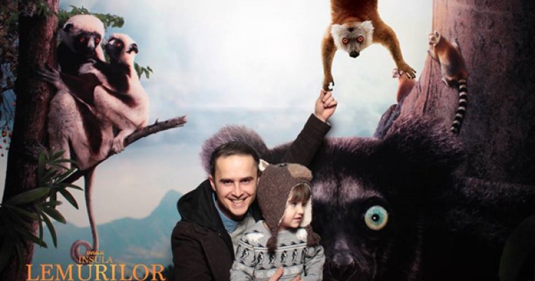 Vedetele si copiii lor explica de ce documentarul anului - Insula Lemurilor: Madagascar 3D- trebuie vazut in IMAX 