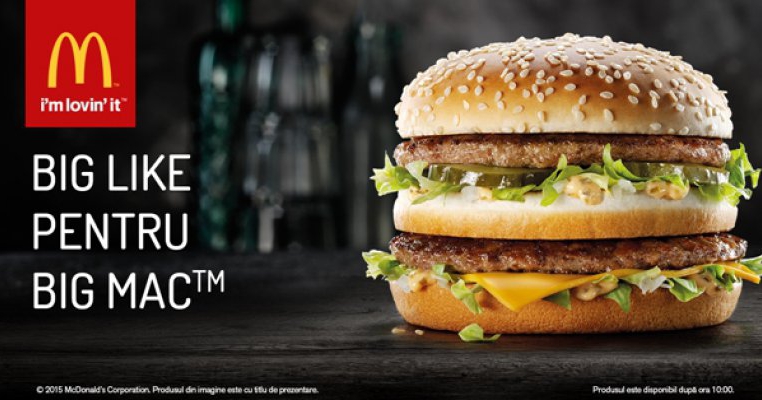 Big Mac, pe gustul romanilor