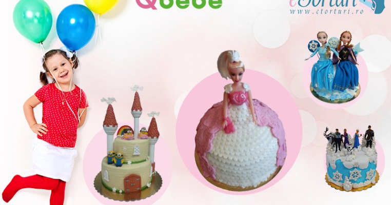 Castiga un tort personalizat pentru aniversarea copilului tau! Participa si ai parte si de un voucher de reduceri!