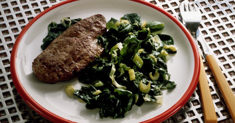 Carne de vita cu spanac
