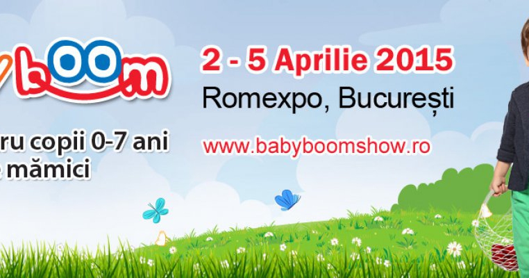 Castiga una dintre cele 10 invitatii pentru doua persoane la Baby Boom Show, cel mai mare targ pentru copii de 0–7 ani si viitoare mamici