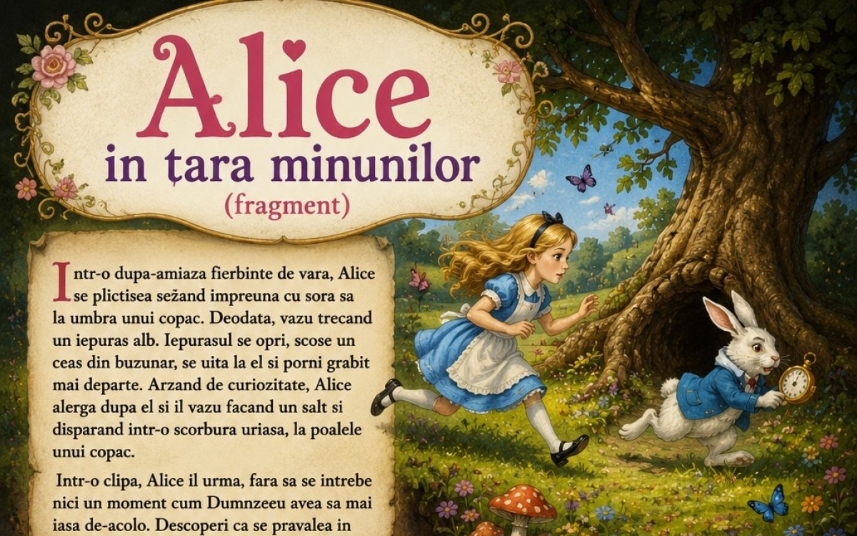 Alice in tara minunilor
