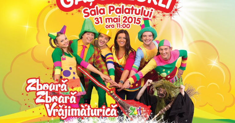 Castiga o invitatie pentru doua persoane la noul spectacol Gasca Zurli de la Sala Palatului