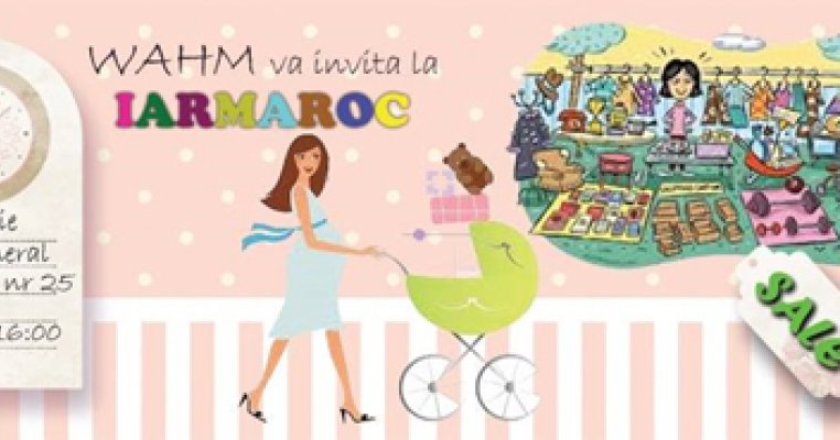 Va poftim cu mic, cu mare la IARMAROC -Trotinete, carucioare, hainute si jucarioare. Pe toate le gasiti la IARMAROCUL WAHM