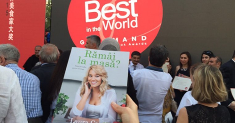Laura Cosoi, castigatoare la Gourmand World Cookbooks Award 