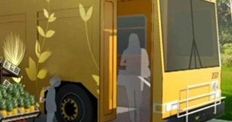 Cum au transformat  autoritatile dintr-un oras autobuzele vechi in case mobile pentru oamenii strazii