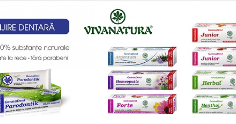 Pastele de dinti GennaDent care se gasesc in magazinele naturiste sunt atat de naturale incat se pot inghiti