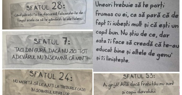 Daca vrei ca parintii sa iti cumpere ceva, spune ca e pentru scoala. Parintii sunt destul de prosti si cred orice.