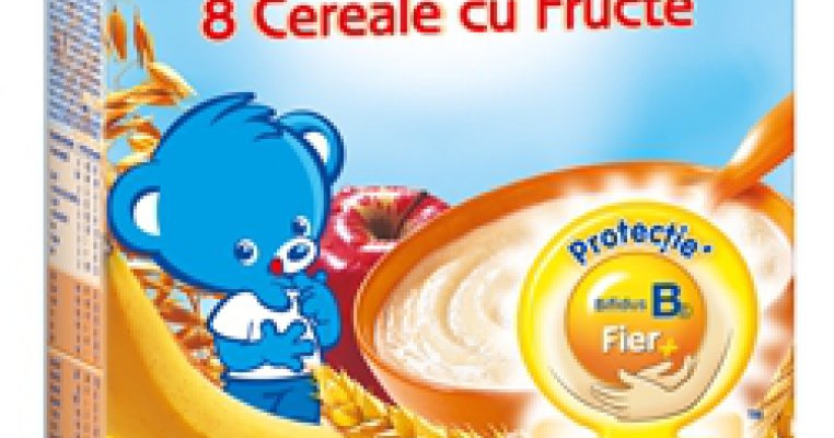 Nestlé lanseaza noile cereale  pentru sugari si copii mici, cu fier+