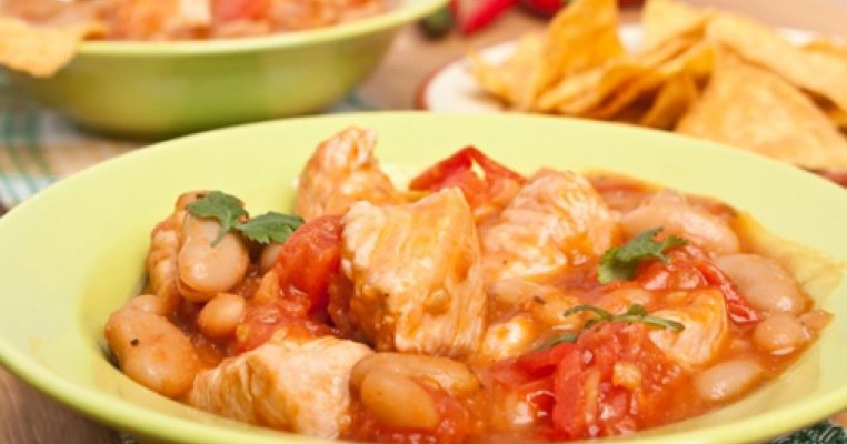 Piept de curcan cu legume la cuptor