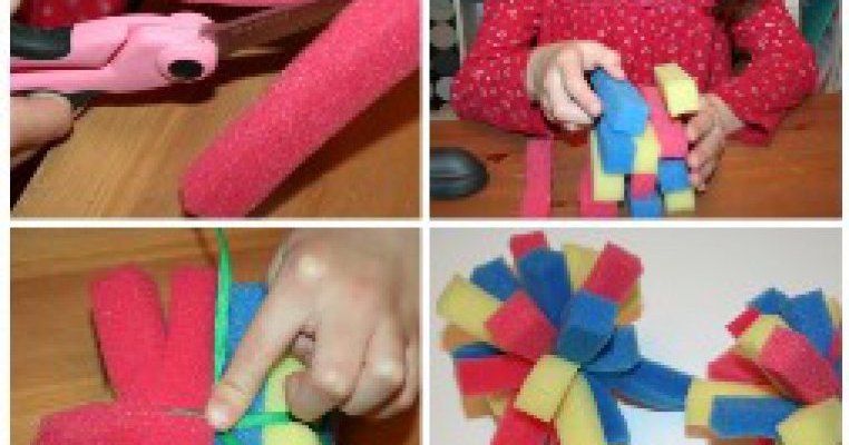 Ce puteţi realiza cu ajutorul bureţilor- sugestii de activităţi de crafting pentru tine si copilul tau