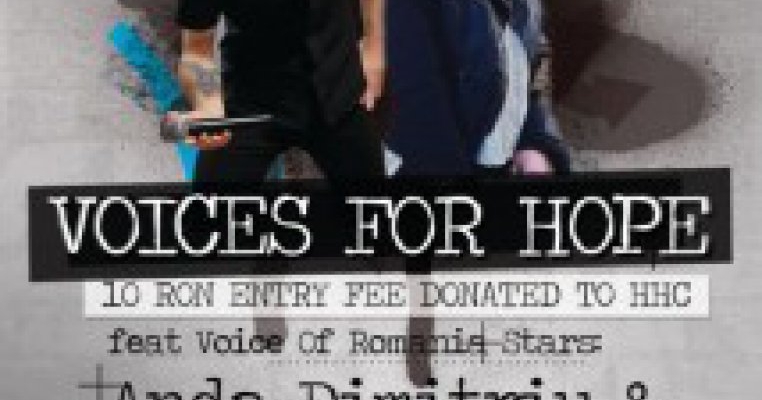 Voices for Hope - Anda Dimitriu si Claudiu Rusu de la Vocea Romaniei canta pentru copiii vulnerabili