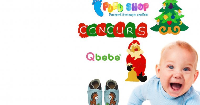 Castiga darurile Mosului de la Pufu Shop: papucei eleganti din piele si jucarii din lemn