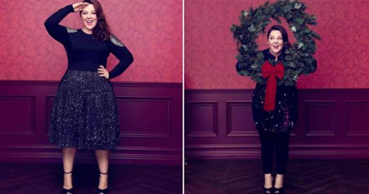 Melissa McCarthy a fost propriul model pentru noua sa linie de haine