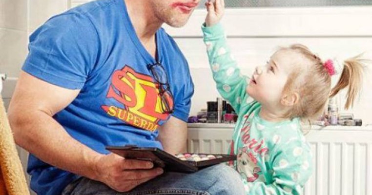 Adorabil! Relatia tata-fiica, ilustrata intr-o serie de fotografii emotionante
