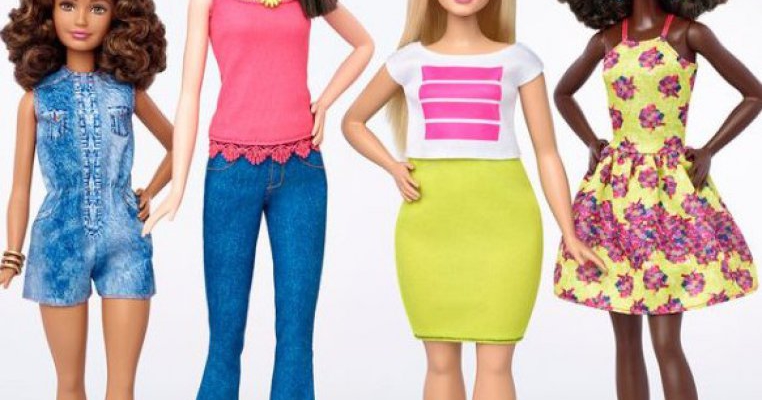 Iata noile papusi Barbie, cu noile lor siluete, mai realiste