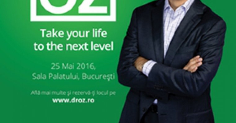 Dr. OZ despre români: Ştiu că sunteţi oameni ospitalieri şi că aţi oferit lumii mari personalităţi