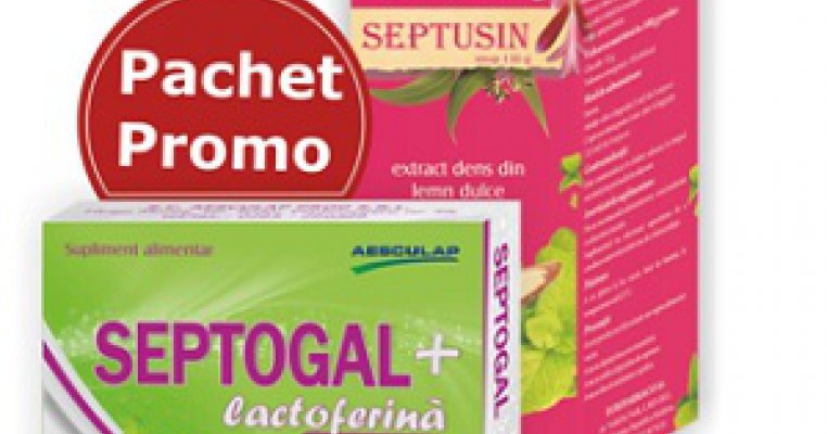Septogal cu Lactoferina şi Septusin – forţele aliate în combaterea virozelor de sezon